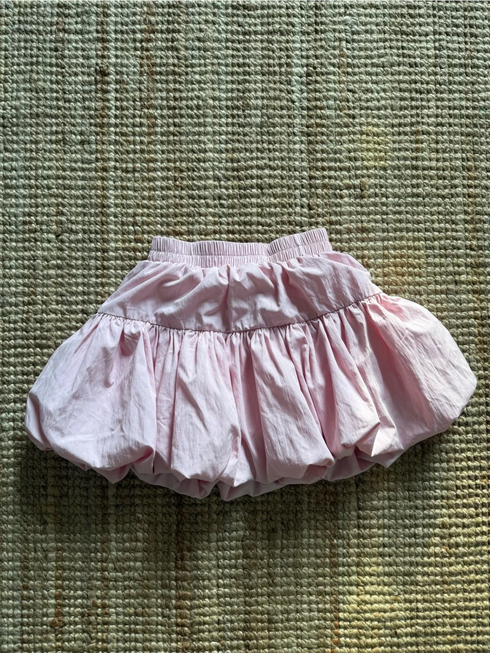 Free People Pink Bubble Hem Skort Size S Coquette Balletcore